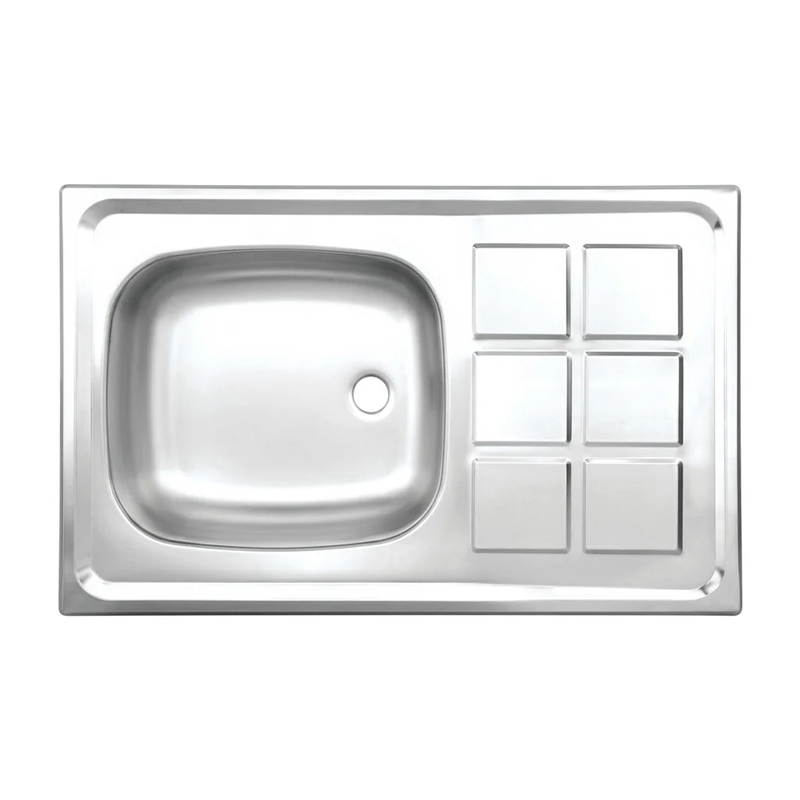 sink80-50akhvn سینک روکار اخوان سایز 50*80 تک لگن