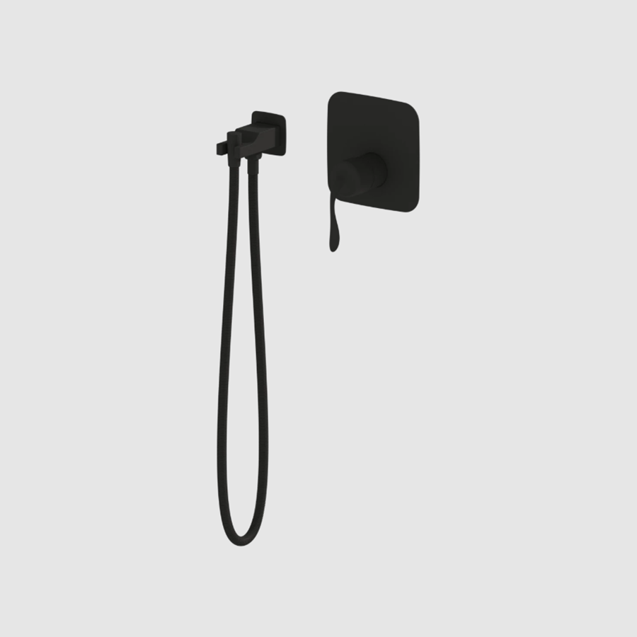 tlttokrmshard شیر توالت توکار آرتین مشکی مدل آراد